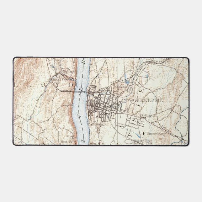 Historic Poughkeepsie Desk Mat (Front)