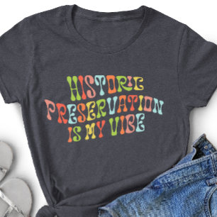 Historic Preservation is My Vibe, Preservationist Tri-Blend Shirt