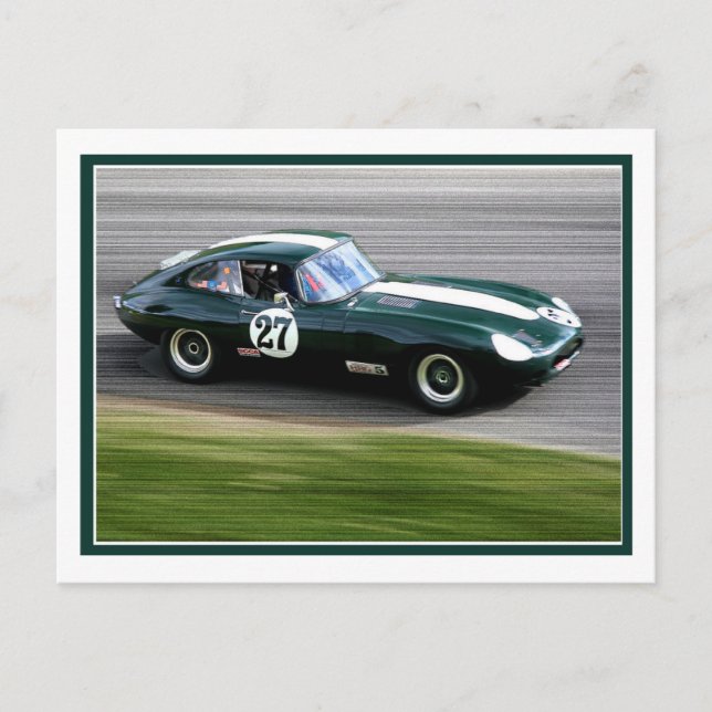 Historic Racing Group #27 Postcard (Front)