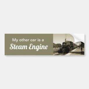 Historic Railroad Bumper Sticker
