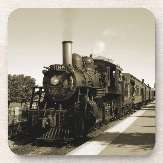 Historic Railroad Coaster (Front)