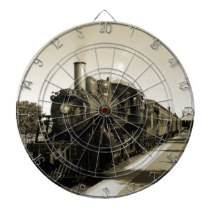 Historic Railroad Dartboard