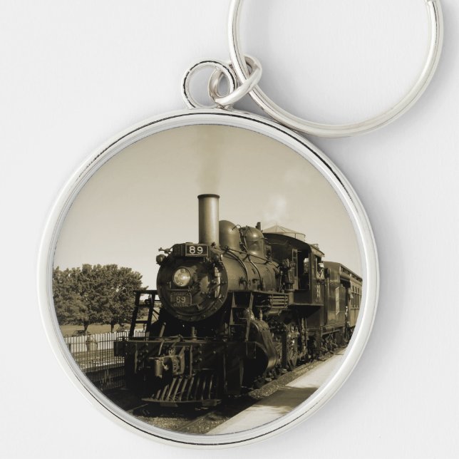 Historic Railroad Key Ring (Front)