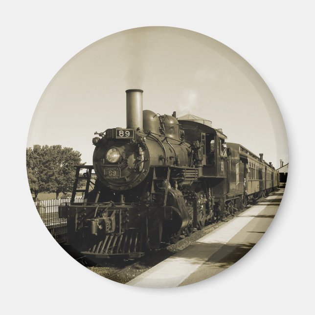 Historic Railroad Magnet (Front)