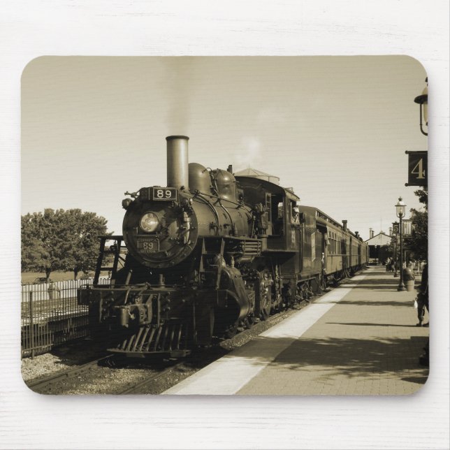 Historic Railroad Mouse Mat (Front)