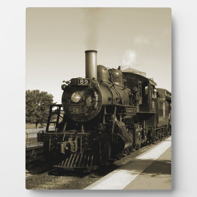 Historic Railroad Plaque (Front)