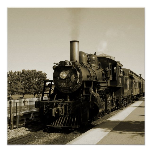 Historic Railroad Poster (Front)