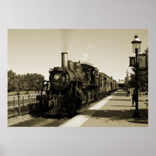 Historic Railroad Poster