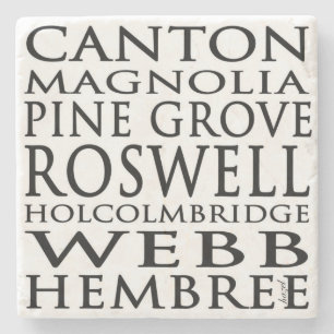 Historic Roswell, Streets, Georgia, Coasters