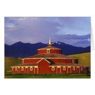 Historic Round Barn at Twin Bridges Montana