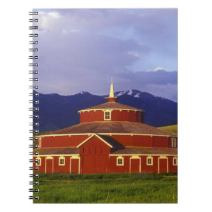 Historic Round Barn at Twin Bridges Montana Notebook