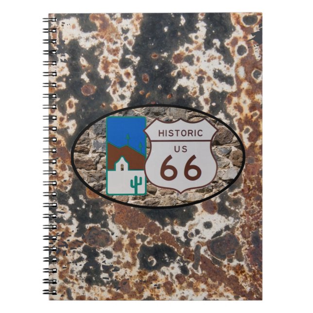 Historic Route 66 ~ Arizona Notebook (Front)