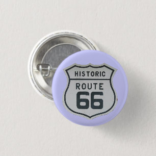 Historic Route 66 Button