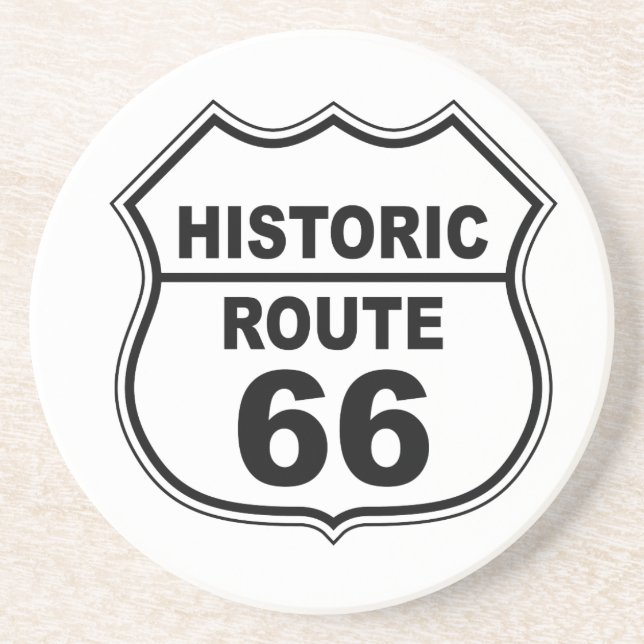 Historic Route 66 Coaster (Front)