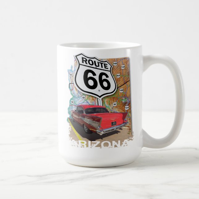 Historic Route 66 Coffee Mug (Right)