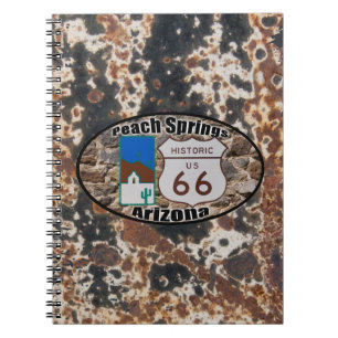 Historic Route 66 ~ Peach Springs, Arizona Notebook