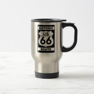 Historic Route 66 Stainless Travel Mug