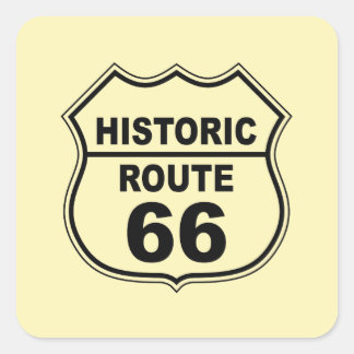 Historic Route 66 Sticker