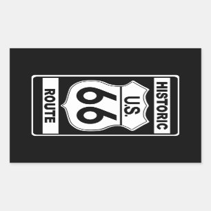 Historic Route 66 Stickers