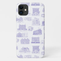 Historic Salem MA Pattern iPhone / iPad case