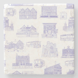 Historic Salem MA Stone Coaster