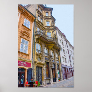 Historic Salvatore Pharmacy, Bratislava, Slovakia Poster