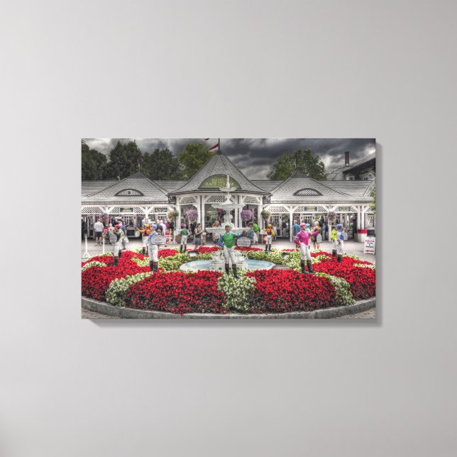 Historic Saratoga Race Course Canvas Print (Front)