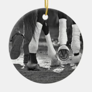 Historic Saratoga Race Course-Step Nicely Ceramic Tree Decoration