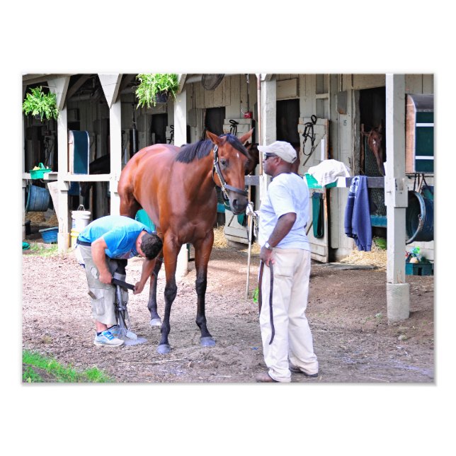 Historic Saratoga Racetrack Photo Print (Front)