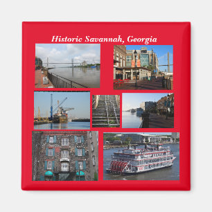 Historic Savannah, Georgia magnet