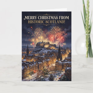Historic Scotland Merry Christmas Card