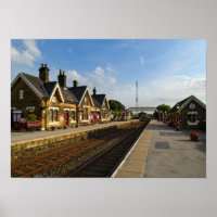 Historic Settle Railway Station, Yorkshire