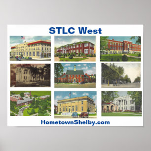 Historic Shelby NC Poster