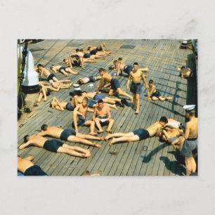 Historic Ships  TS Arethusa, Stand Easy Postcard