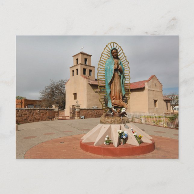 Historic Shrine of Our Lady of Guadalupe, Santa Fe Postcard (Front)