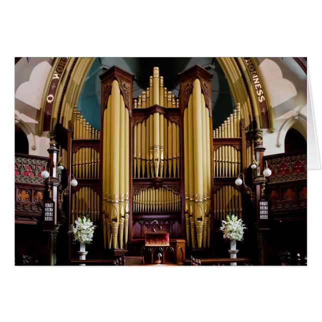 Historic South Australian pipe organ (Front Horizontal)