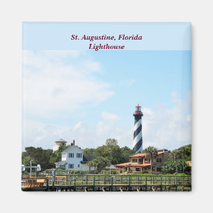 Historic St.Augustine, Fl. lighthouse Magnet