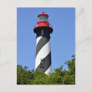 Historic St. Augustine, Florida lighthouse Postcard