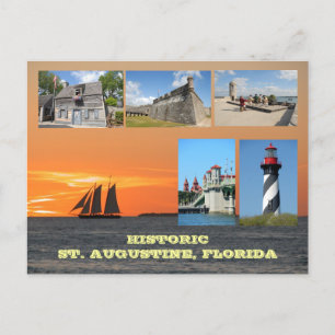 Historic St. Augustine, Florida Postcard