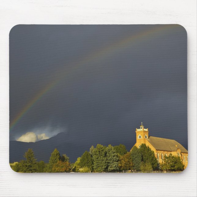 Historic St Ignatius Mission in St Ignatius, Mouse Mat (Front)