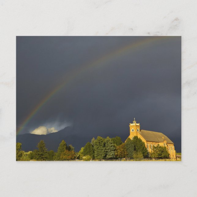 Historic St Ignatius Mission in St Ignatius, Postcard (Front)