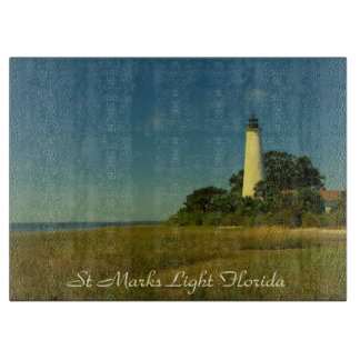 Historic St Mark's Light Florida Cutting Board
