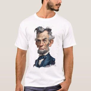 Historic Statesman Caricature — 19th-Century  T-Shirt