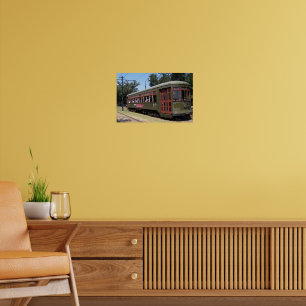 Historic Street Car Poster
