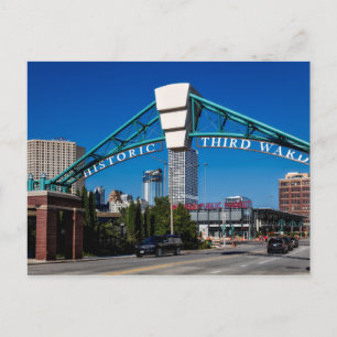 Historic Third Ward Downtown Milwaukee Postcard