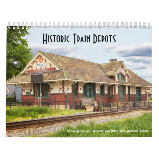 Historic Train Depots Calendar