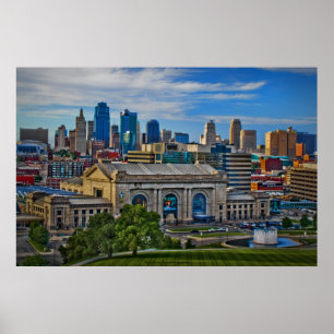 Historic Union Station - Kansas City Poster Print
