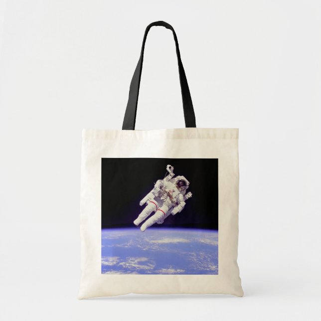 Historic Untethered Space Walk Tote Bag (Front)