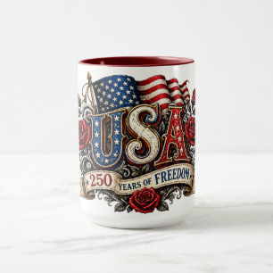 Historic USA 250 Years Collector's Edition Mug