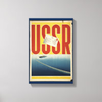 Historic Vintage USSR Travel Poster